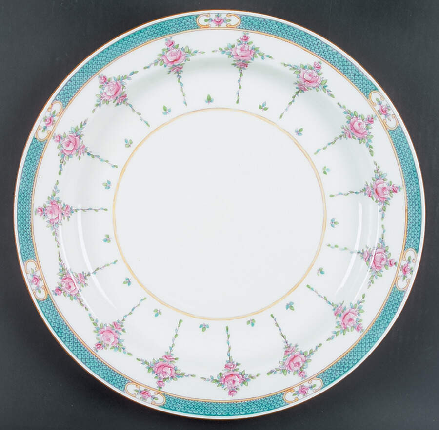 Persian Rose (Older) Deep Round Platter by Minton-1