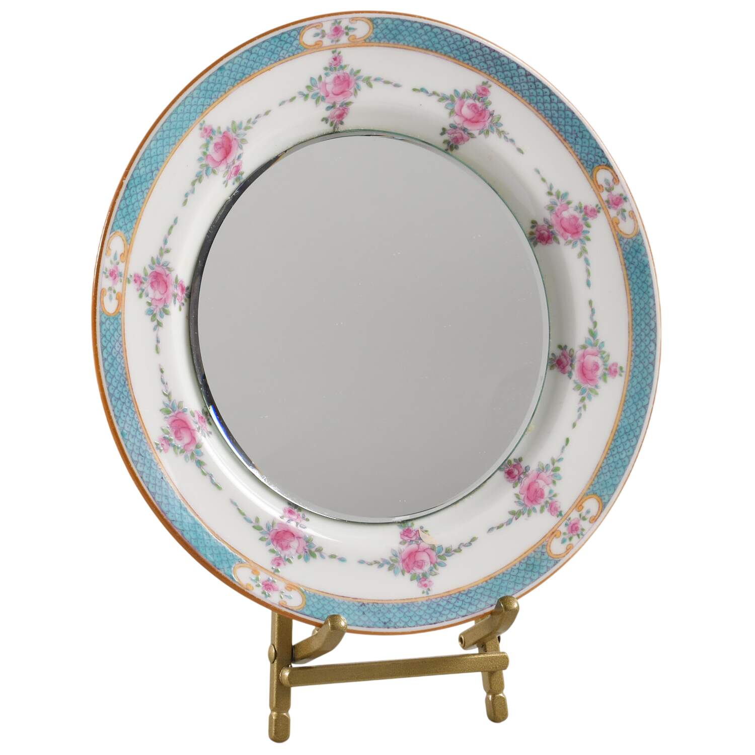 Persian Rose (Older) Mirror-Small (SP) HC by Minton-1