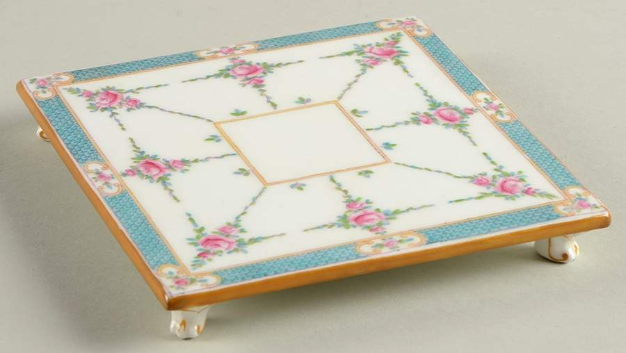 Persian Rose (Older) Tea Tile by Minton-1