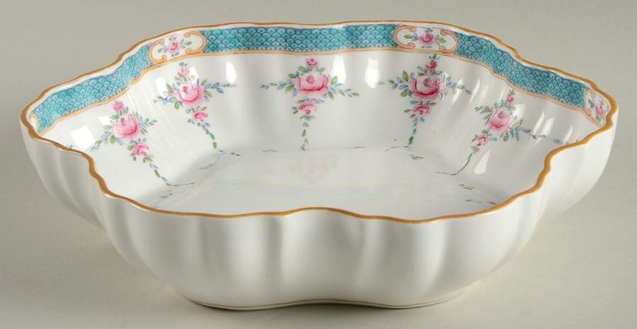 Persian Rose (Older) Medium Melon Bowl by Minton-1
