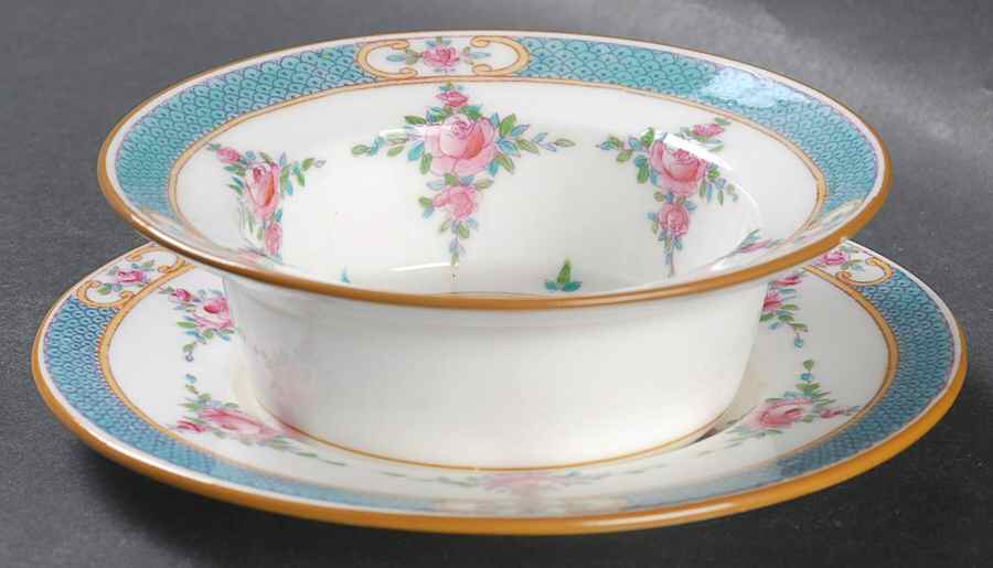 Persian Rose (Older) Ramekin & Saucer Set by Minton-1
