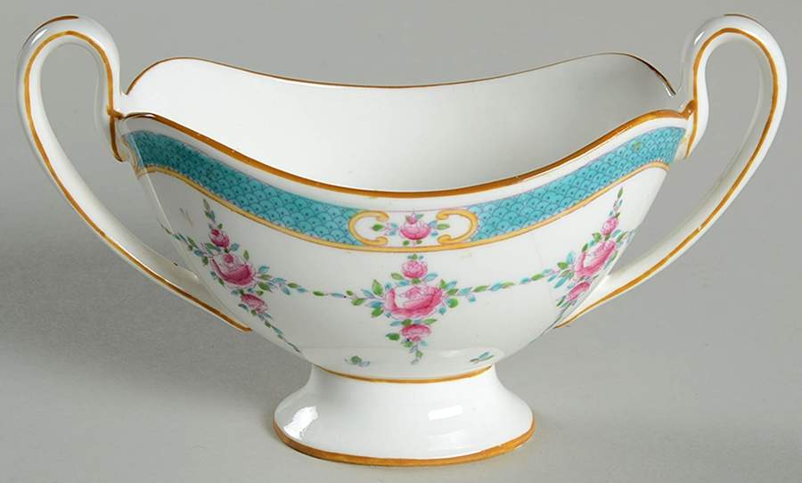 Persian Rose (Older) Open Sugar Bowl by Minton-1