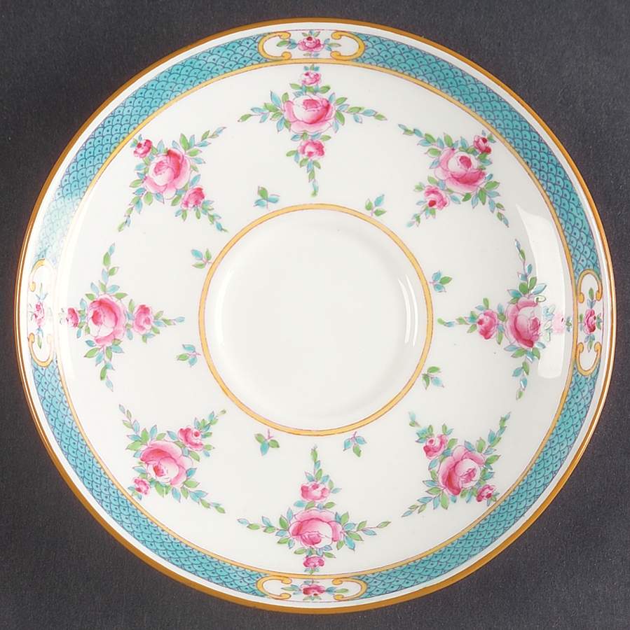 Persian Rose (Older) Saucer by Minton-1