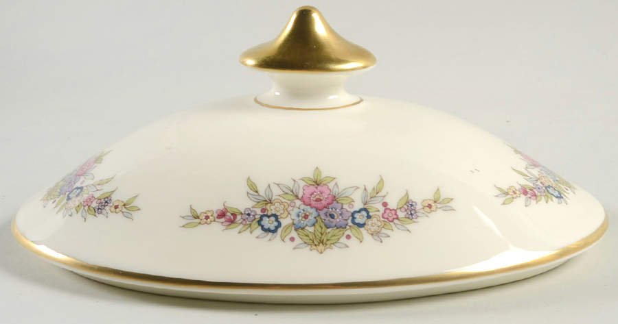 Persian Rose (Newer) Lid for Oval Vegetable by Minton-1
