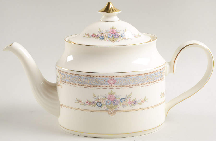 Persian Rose (Newer) Teapot & Lid by Minton-1