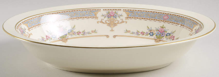 Persian Rose (Newer) 10" Oval Vegetable Bowl by Minton-1