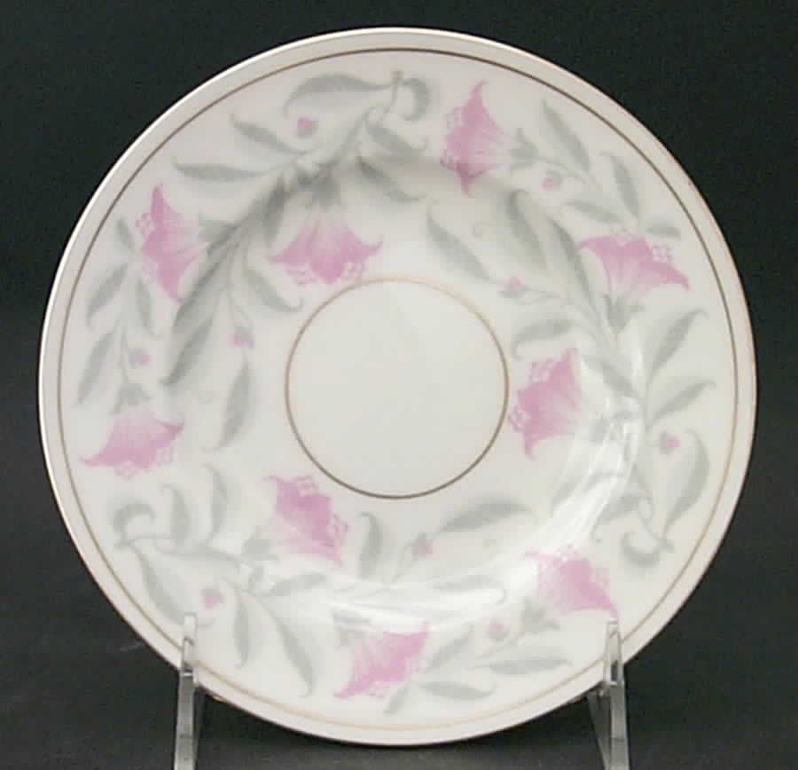 Petunia Bread & Butter Plate by Minton-1