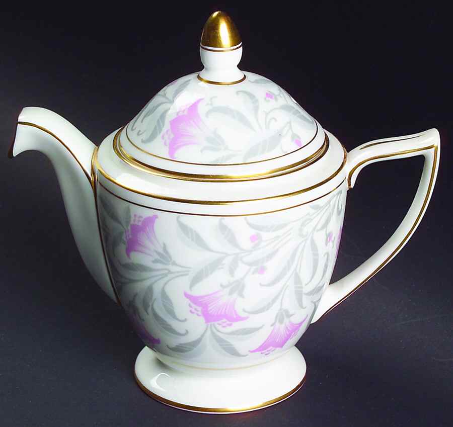 Petunia Mini Teapot & Lid by Minton-1