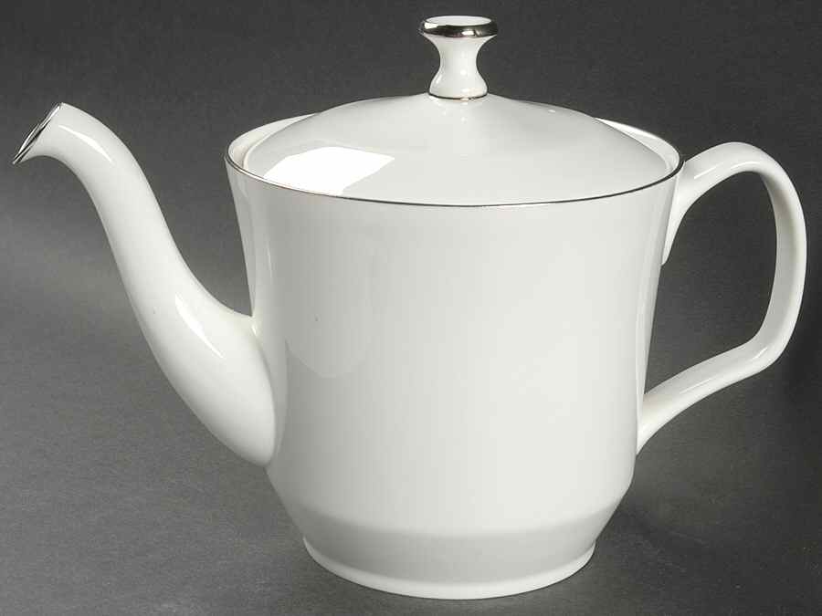 Platinum Monarch Teapot & Lid by Minton-1