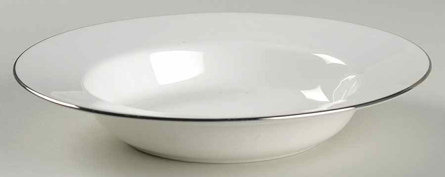 Platinum Monarch Rim Soup Bowl by Minton-1