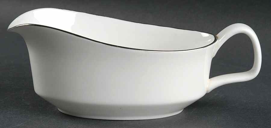 Platinum Monarch Gravy Boat by Minton-1