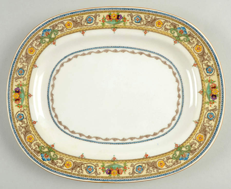 Plymouth 10" Oval Serving Platter by Minton-1
