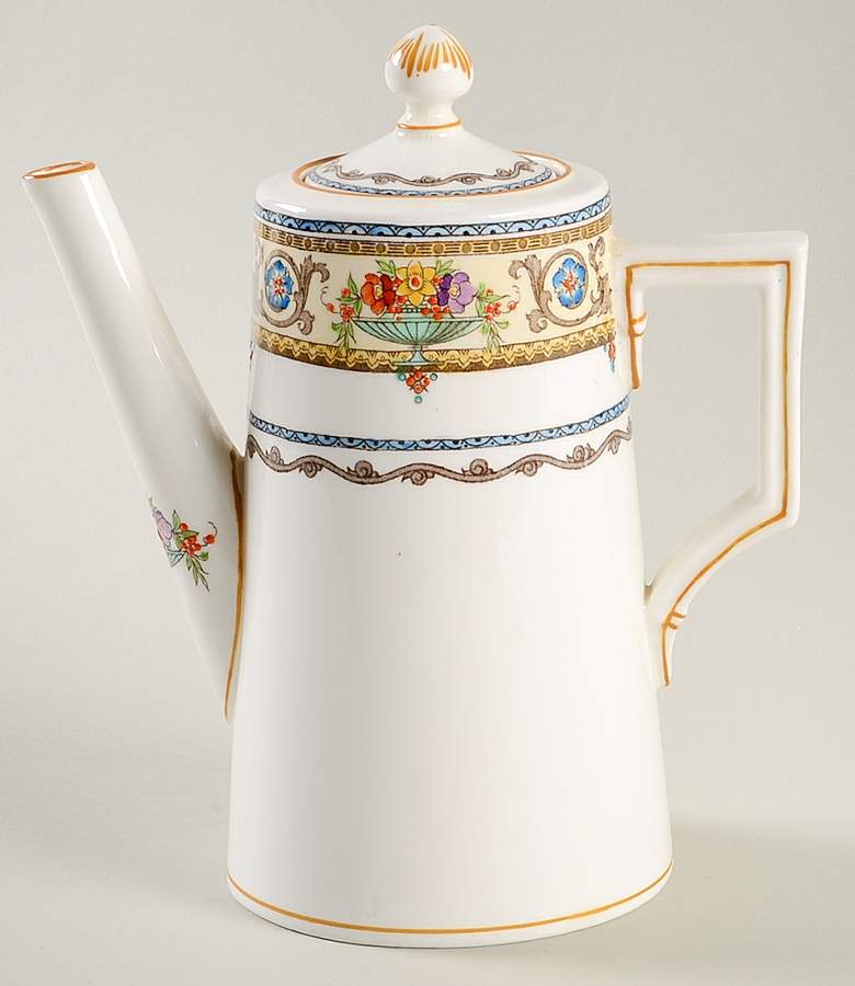 Plymouth Mini Coffee Pot & Lid by Minton-1