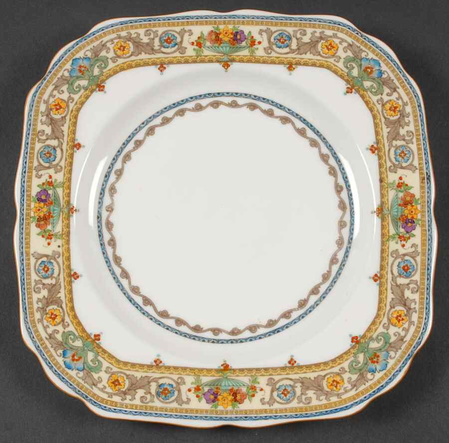 Plymouth Square Salad Plate by Minton-1