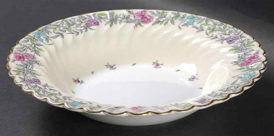 Printemps Rim Soup Bowl by Minton-1