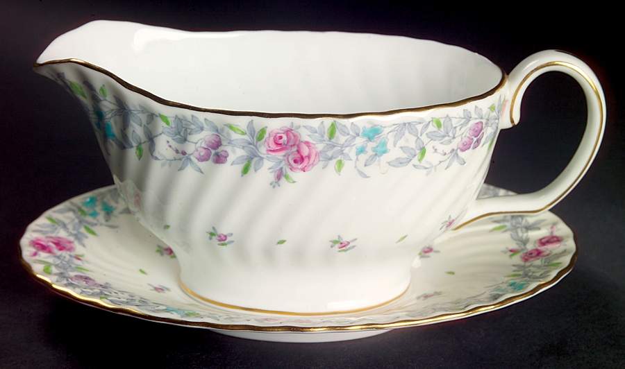 Printemps Gravy Boat & Underplate by Minton-1