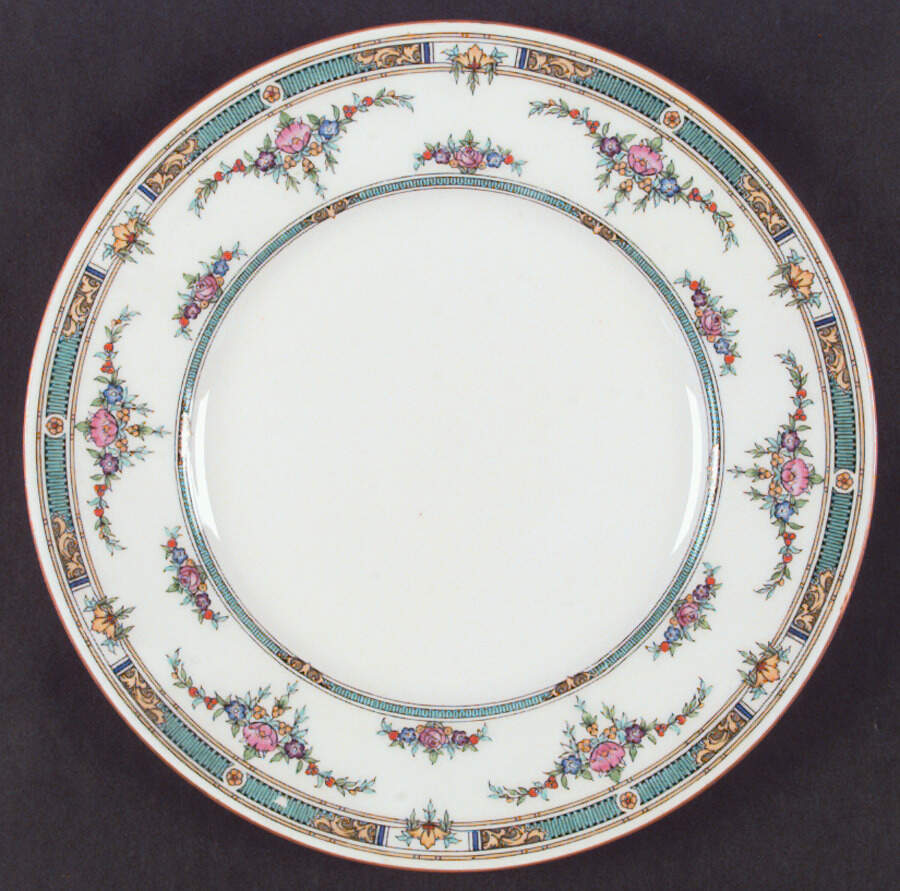 Princess (Pink Flower) Dinner Plate by Minton-1