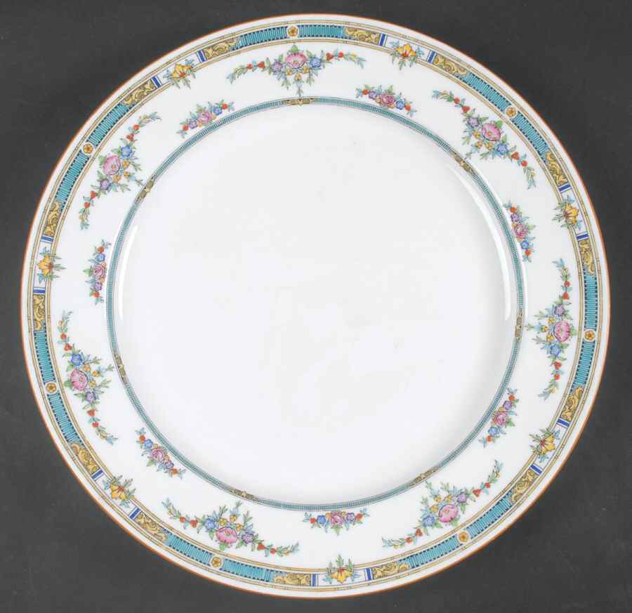 Princess (Pink Flower) 12" Chop Plate (Round Platter) by Minton-1