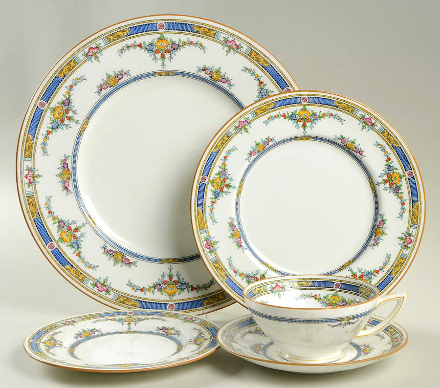 Princess (Yellow Flower) 5 Piece Place Setting by Minton-1