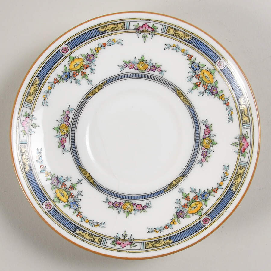 Princess (Yellow Flower) Saucer by Minton-1
