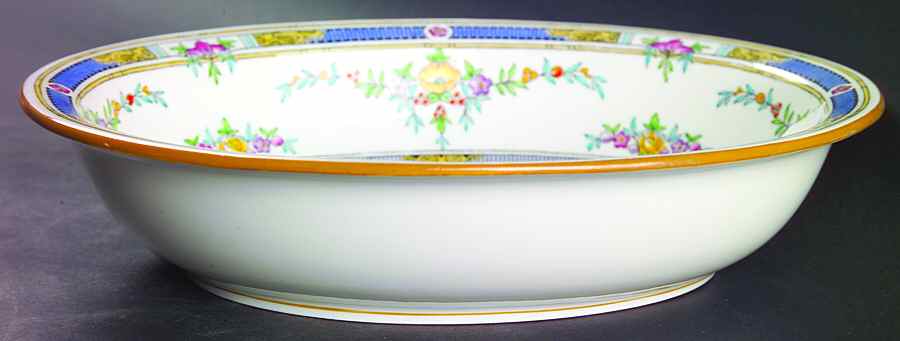 Princess (Yellow Flower) 9" Oval Vegetable Bowl by Minton-1