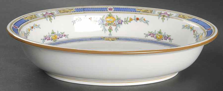 Princess (Yellow Flower) 10" Oval Vegetable Bowl by Minton-1