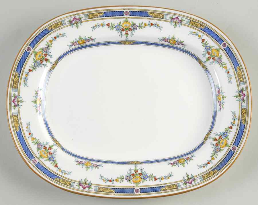 Princess (Yellow Flower) 10" Oval Serving Platter by Minton-1