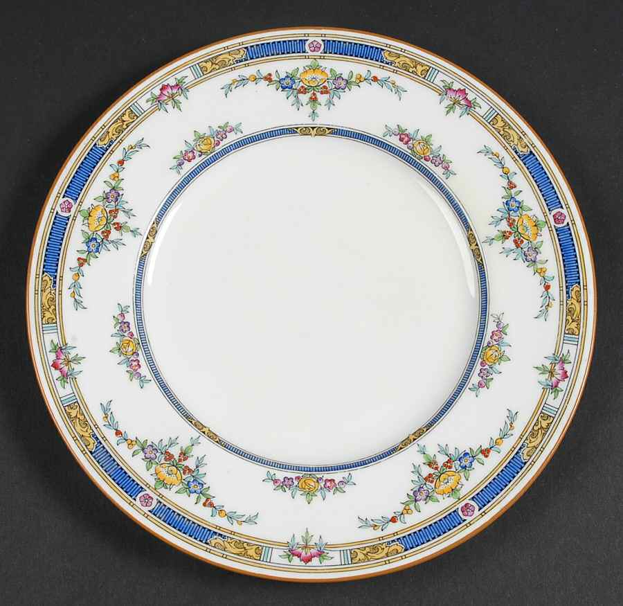 Princess (Yellow Flower) Luncheon Plate by Minton-1