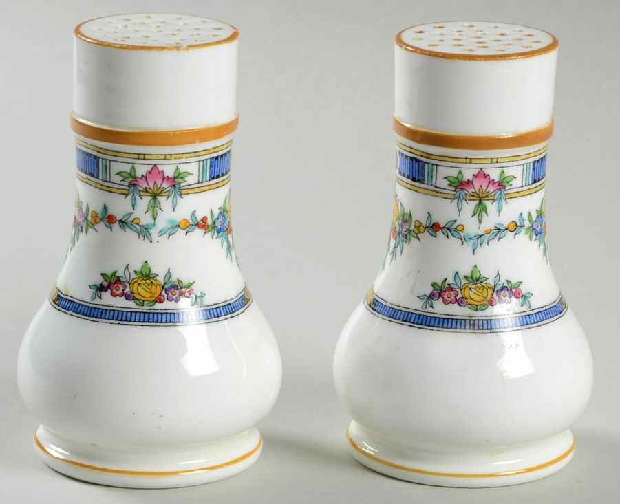 Princess (Yellow Flower) Salt & Pepper Set by Minton-1
