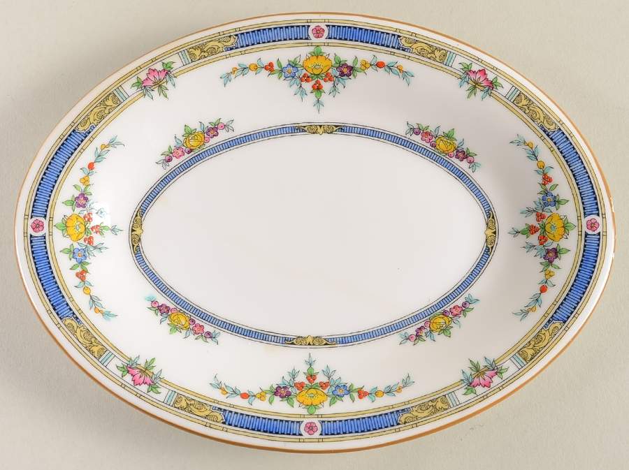 Princess (Yellow Flower) Relish/Gravy Underplate by Minton-1