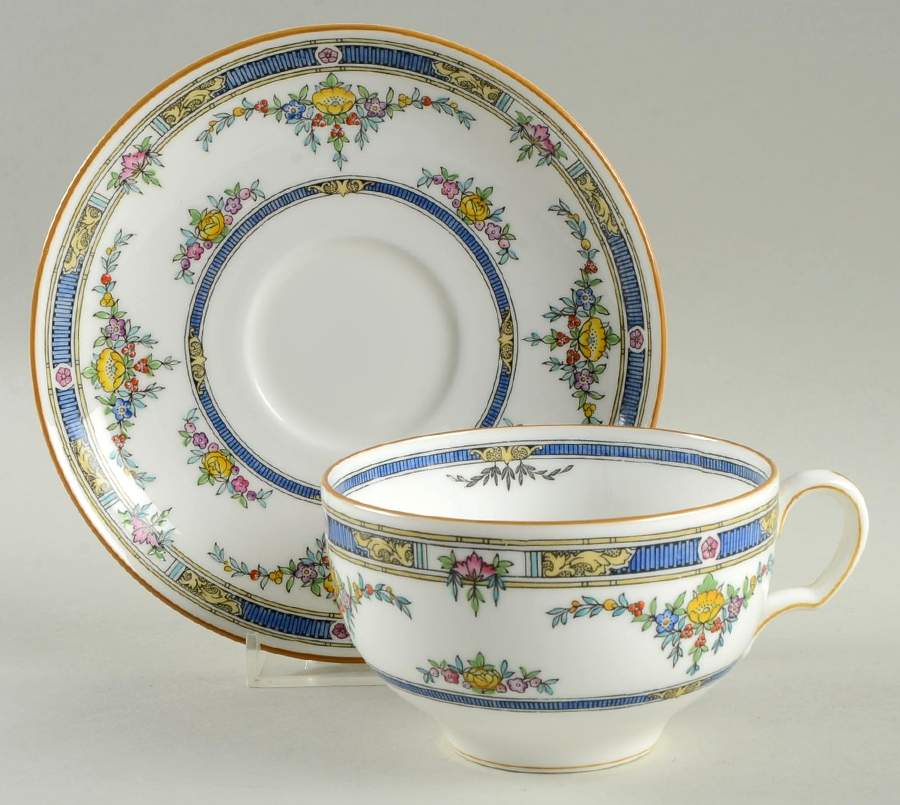 Princess (Yellow Flower) Oversized Cup & Saucer Set by Minton-1