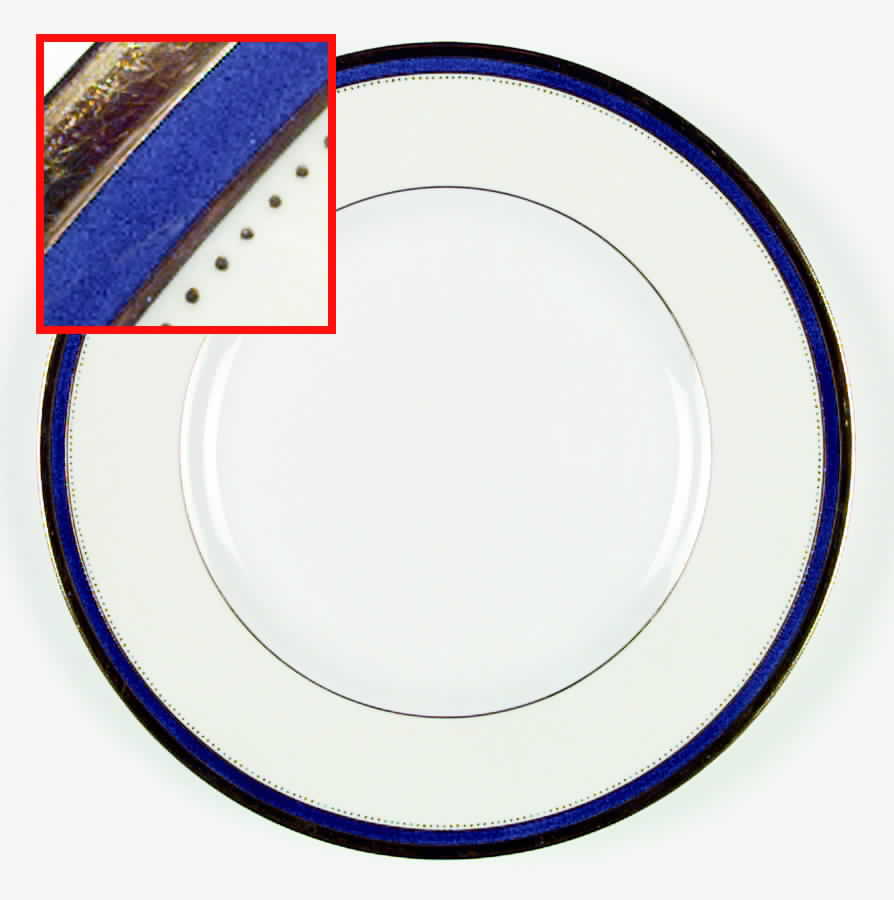 Windsor Cobalt Blue Dinner Plate by Minton-1