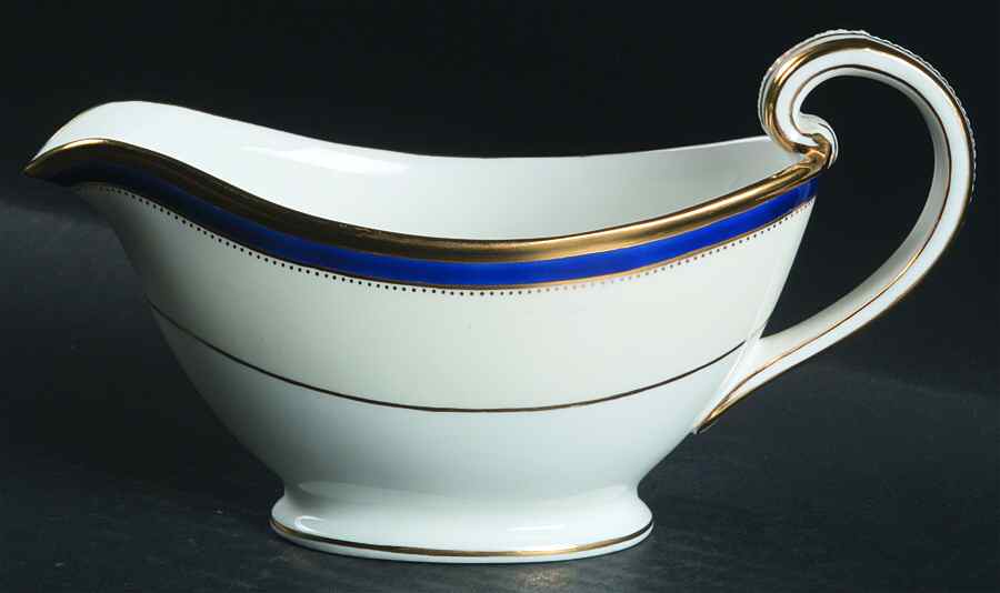 Windsor Cobalt Blue Gravy Boat by Minton-1