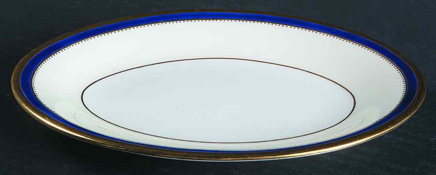 Windsor Cobalt Blue Relish/Gravy Underplate by Minton-1