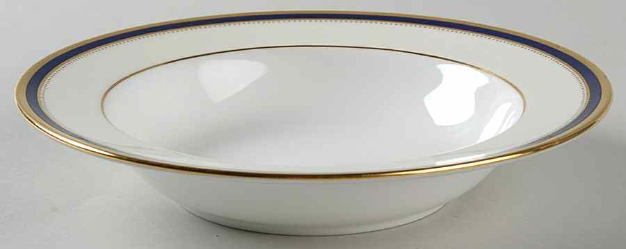 Windsor Cobalt Blue Rim Soup Bowl by Minton-1
