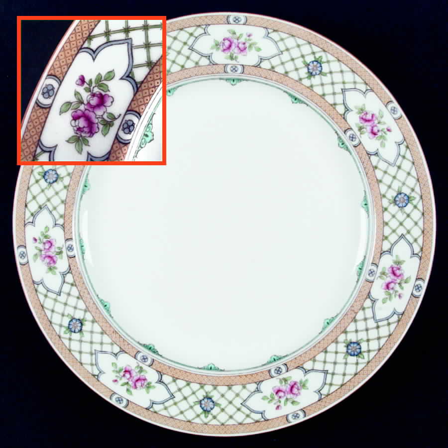 Queen's Trellis Dinner Plate by Minton-1