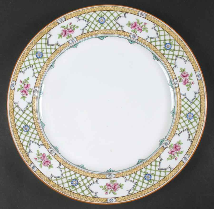 Queen's Trellis 12" Chop Plate (Round Platter) by Minton-1