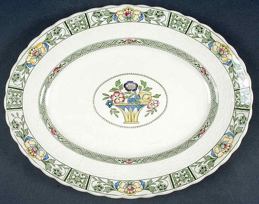 Ramsey 11" Oval Serving Platter by Minton-1
