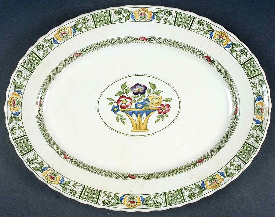 Ramsey 13" Oval Serving Platter by Minton-1