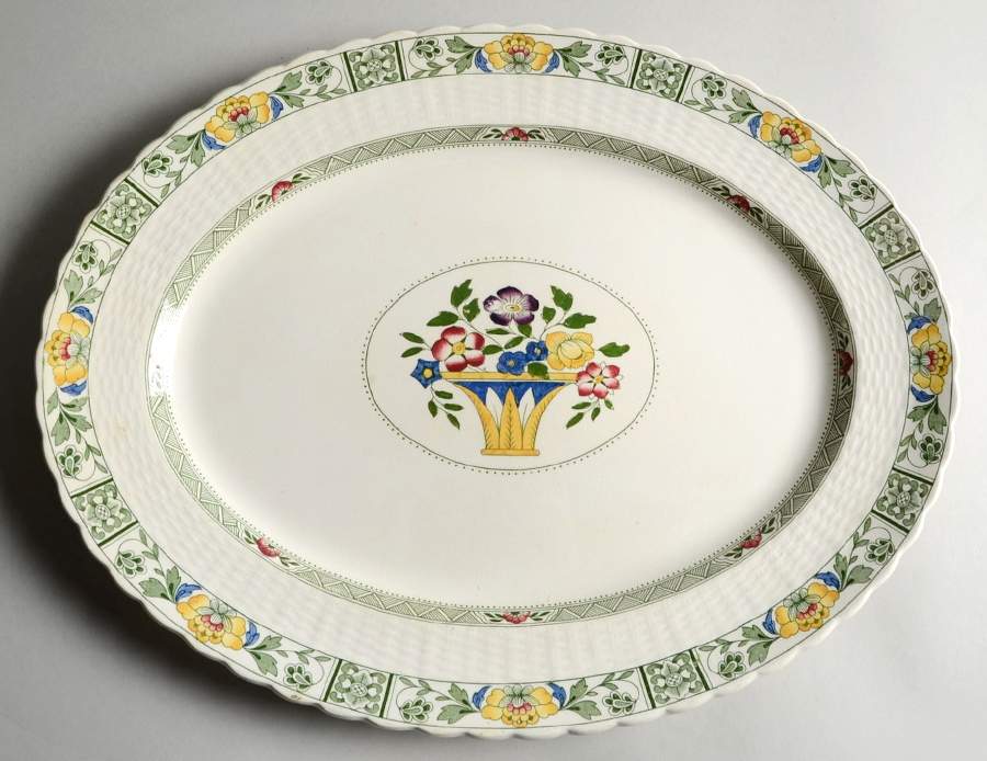 Ramsey 14" Oval Serving Platter by Minton-1
