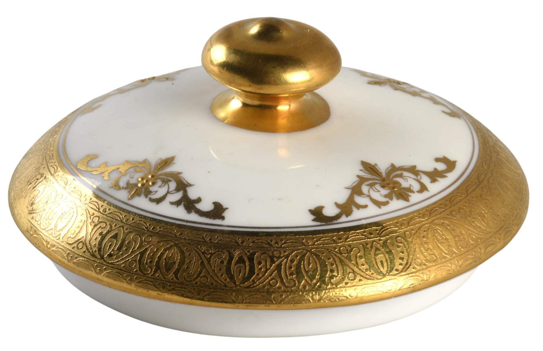 Riverton Lid for Sugar Bowl by Minton-1