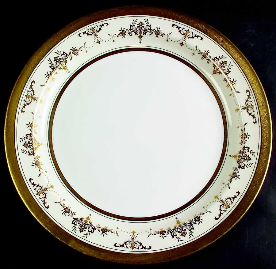Riverton 13" Chop Plate (Round Platter) by Minton-1
