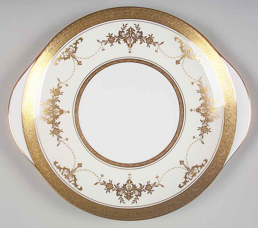 Riverton Handled Cake Plate by Minton-1