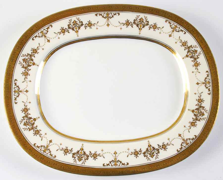 Riverton 15" Rectangular Serving Platter by Minton-1