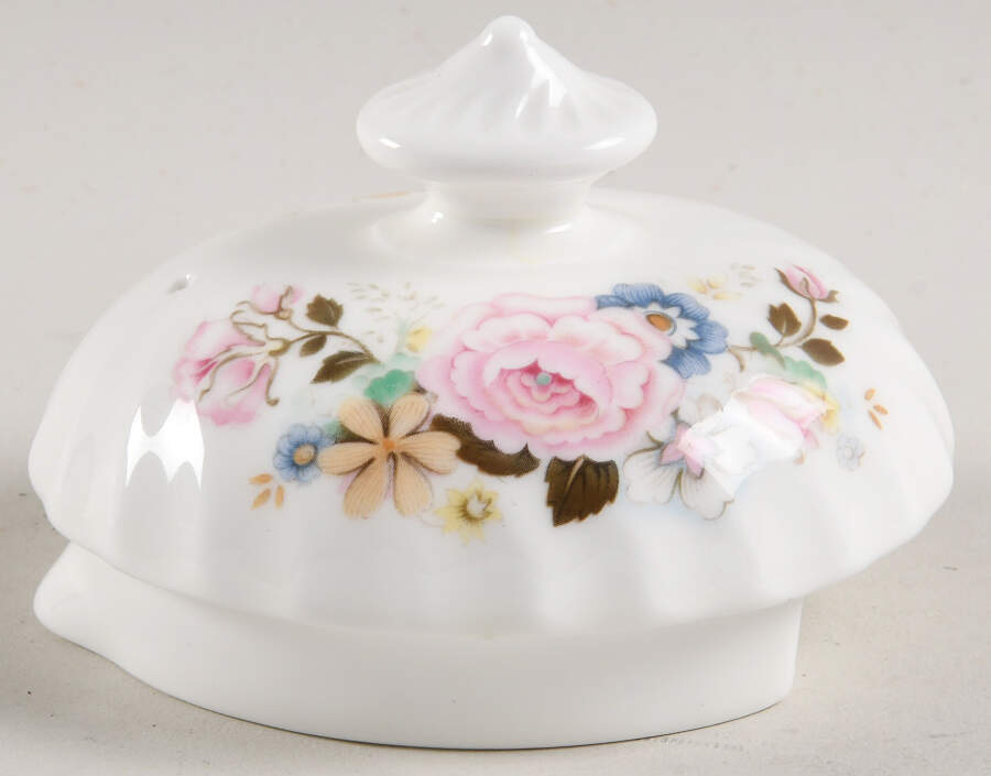 Rose Garland Lid for Coffee Pot by Minton-1