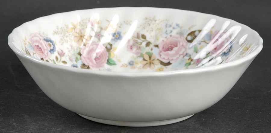 Rose Garland Fruit/Dessert (Sauce) Bowl by Minton-1