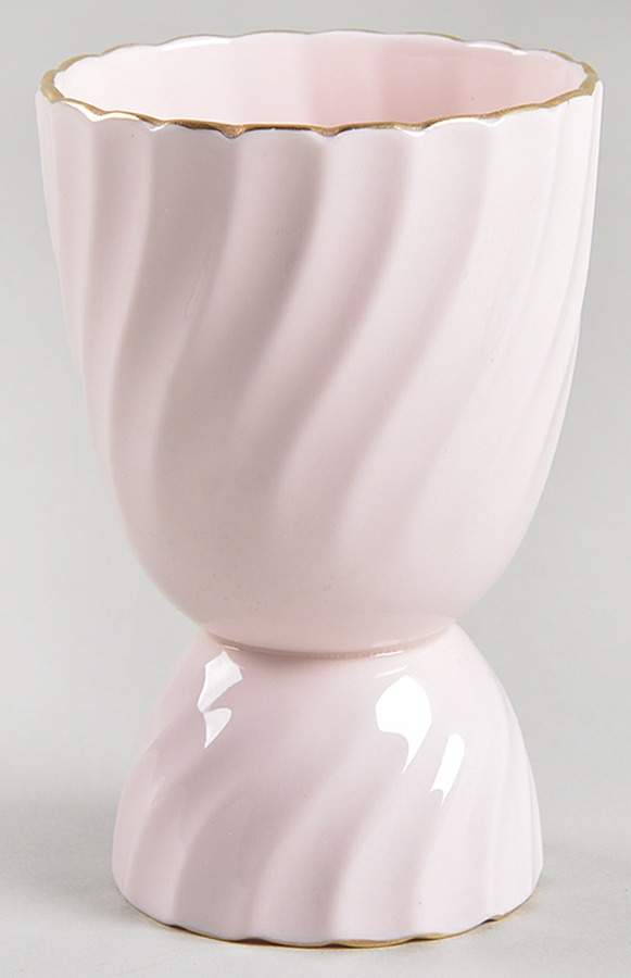 Rosetta Pink Double Egg Cup by Minton-1