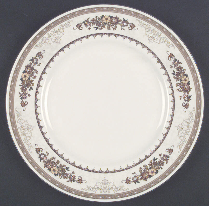 Roxburgh Brown Dinner Plate by Minton-1