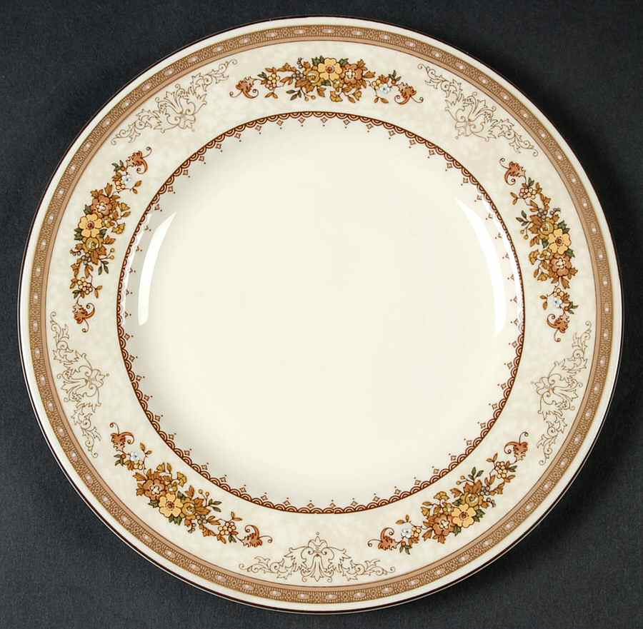 Roxburgh Brown Bread & Butter Plate by Minton-1