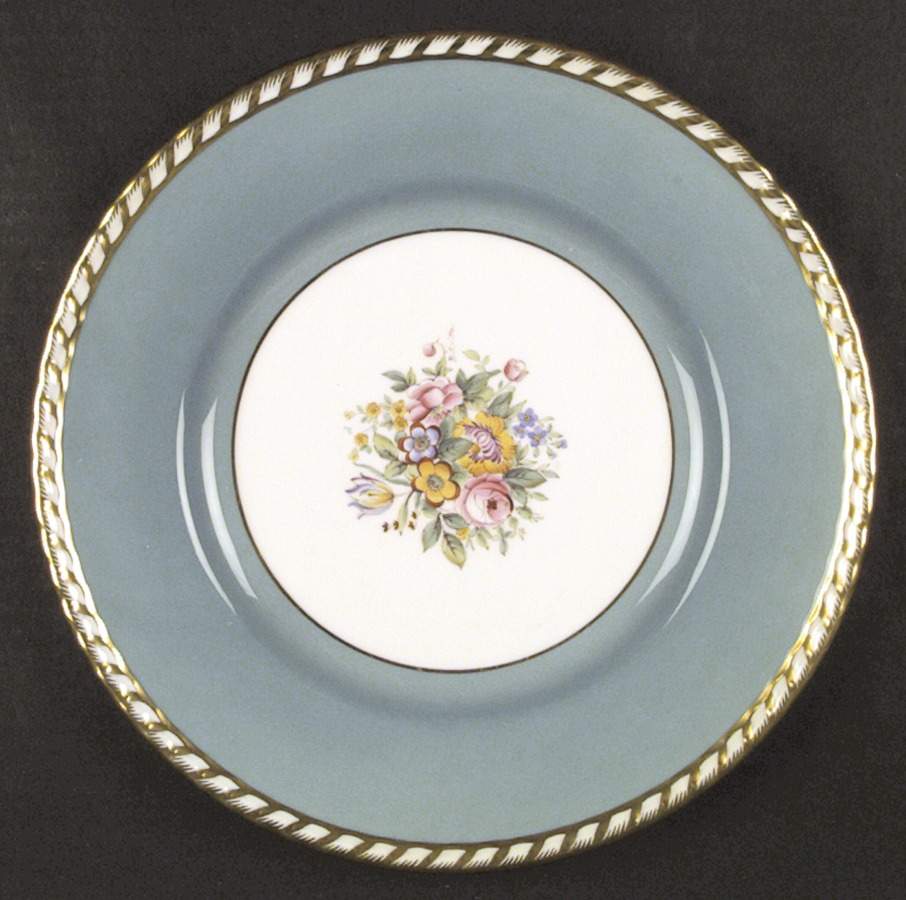 S435 Green Dinner Plate by Minton-1
